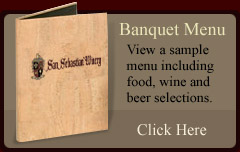Sample Banquet Menu